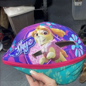 Toddler girls Paw Patrol Skye helmet for ages 2+